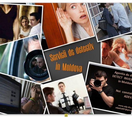 Ofertă - Servicii de detectiv particular &icirc;n Chișinău și &icirc;n toată Moldova